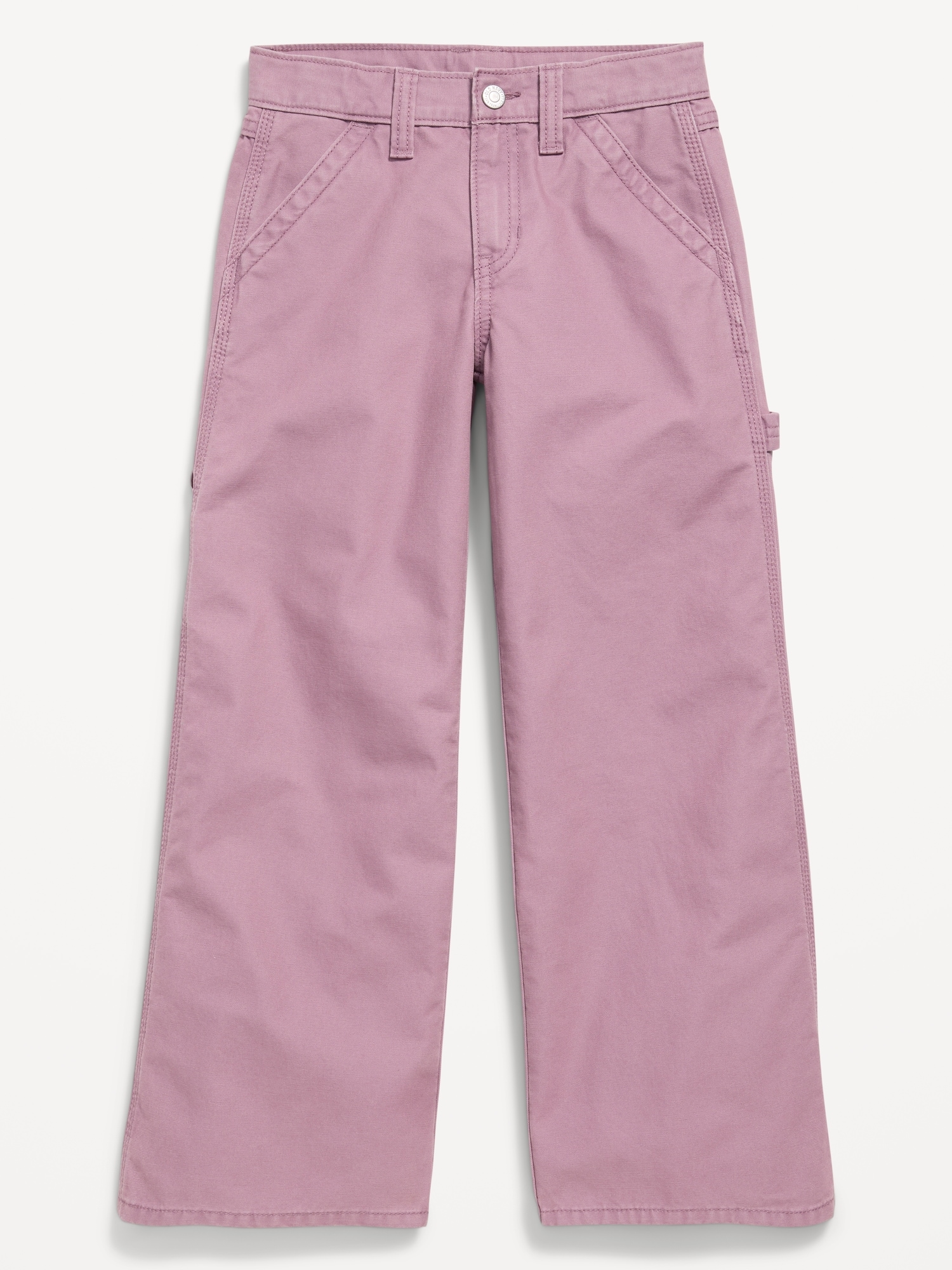 Super Baggy Wide-Leg Carpenter Pants for Girls