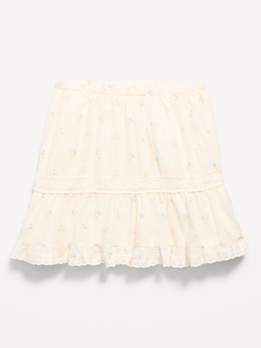 Image number 1 showing, Crinkle Gauze Skort for Girls