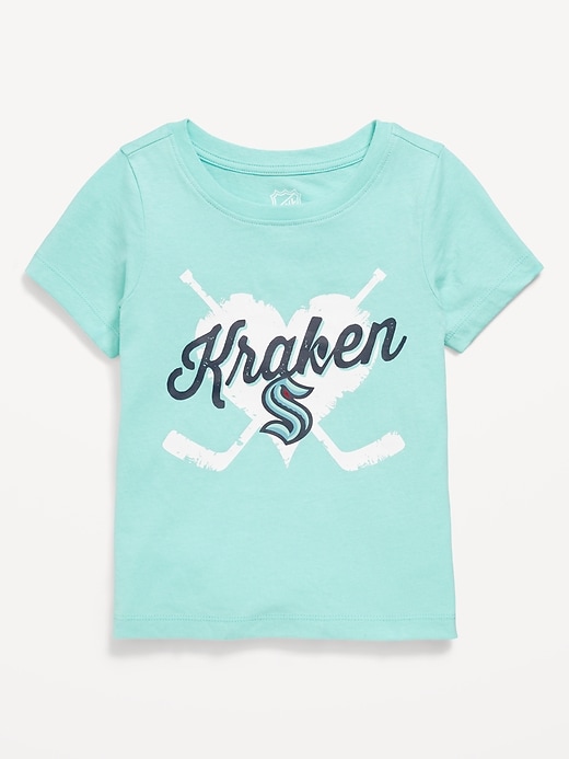 Image number 1 showing, NHL Graphic T-Shirt for Toddler Girls