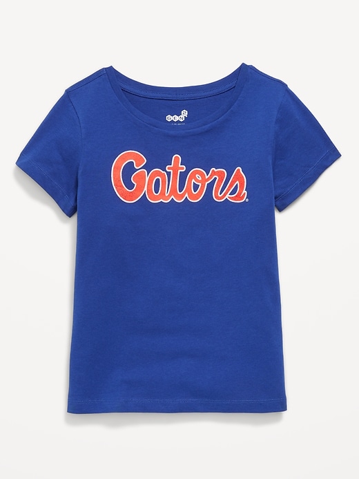 Image number 1 showing, College Graphic T-Shirt for Girls