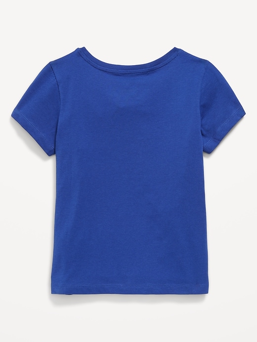 Image number 2 showing, College Graphic T-Shirt for Girls