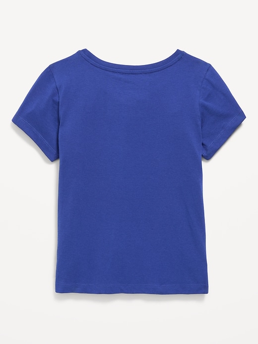 Image number 2 showing, College Graphic T-Shirt for Girls