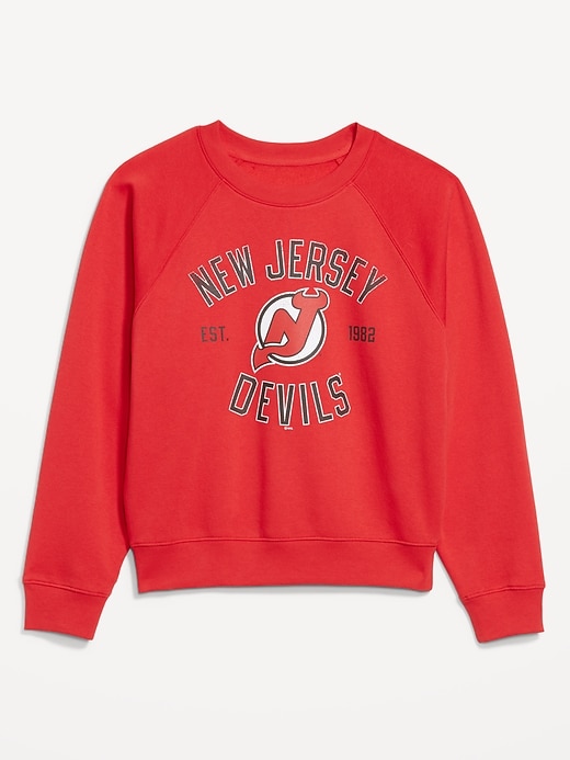 Image number 1 showing, NHL Crew-Neck Sweatshirt for Women
