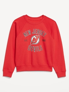 NHL Crew-Neck Sweatshirt for Women