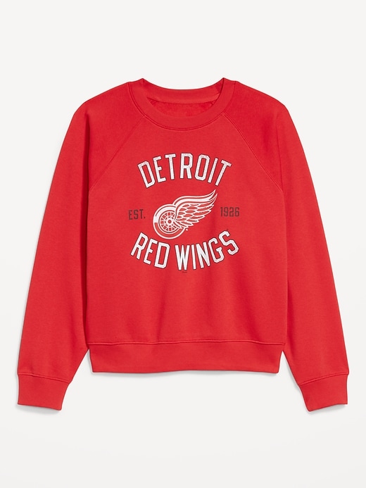 Image number 1 showing, NHL Crew-Neck Sweatshirt for Women