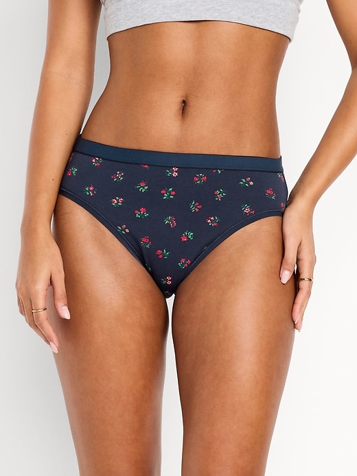 Image number 1 showing, High-Waisted Everyday Cotton Underwear