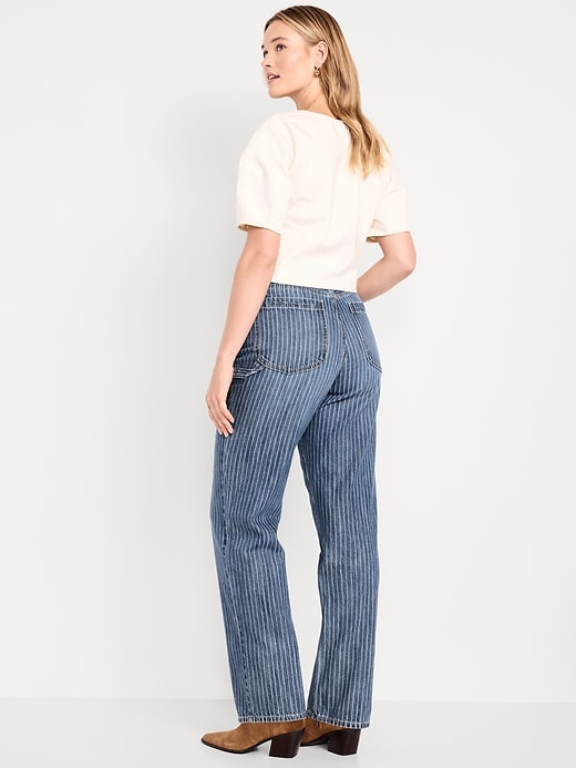 Image number 6 showing, High-Waisted OG Loose Rigid Jeans