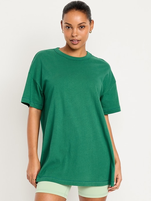 Image number 1 showing, Oversized EveryWear Tunic T-Shirt