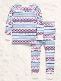 Image number 2 showing, Printed Snug-Fit Pajama Set for Toddler & Baby