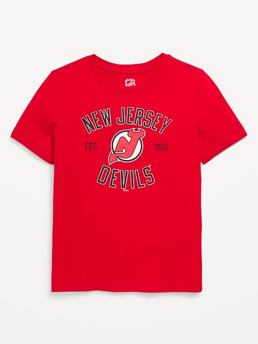 Image number 1 showing, NHL Gender-Neutral Graphic T-Shirt for Kids