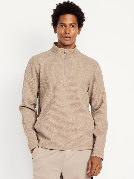 Image number 1 showing, Recharge Fleece Quarter-Zip Pullover