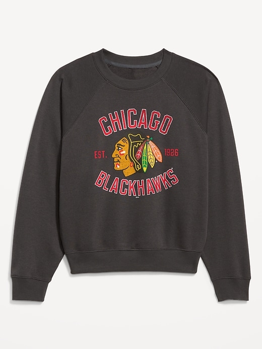 Image number 1 showing, NHL Crew-Neck Sweatshirt for Women