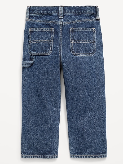 Image number 4 showing, Baggy Carpenter Jeans for Toddler Boys