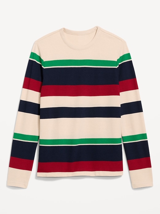 Image number 4 showing, Long-Sleeve Striped T-Shirt