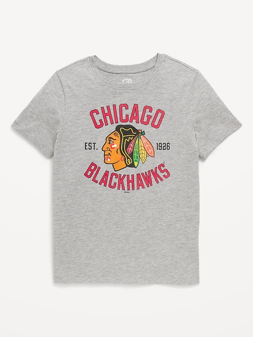 Image number 1 showing, NHL Gender-Neutral Graphic T-Shirt for Kids