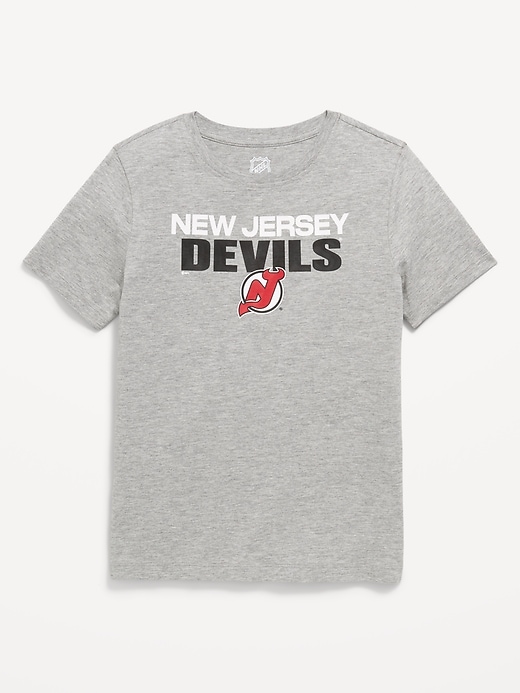 Image number 1 showing, NHL Gender-Neutral Graphic T-Shirt for Kids