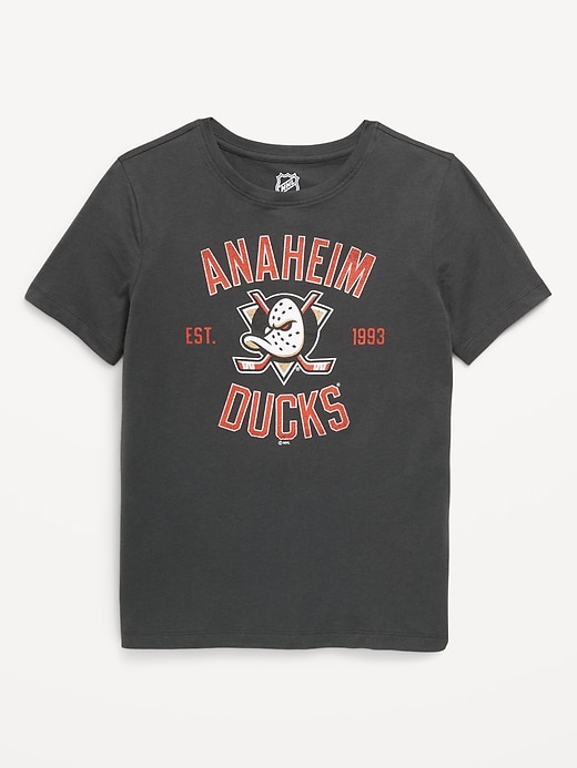 Image number 1 showing, NHL Gender-Neutral Graphic T-Shirt for Kids