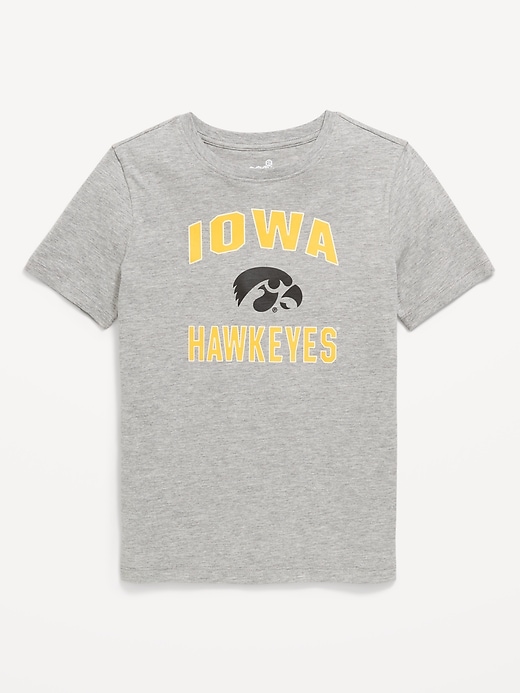 Image number 1 showing, College Graphic Gender-Neutral T-Shirt for Kids