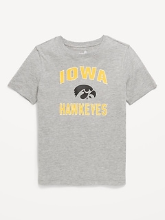 College Graphic Gender-Neutral T-Shirt for Kids