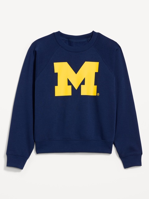 NCAA Crew-Neck Sweatshirt for Women