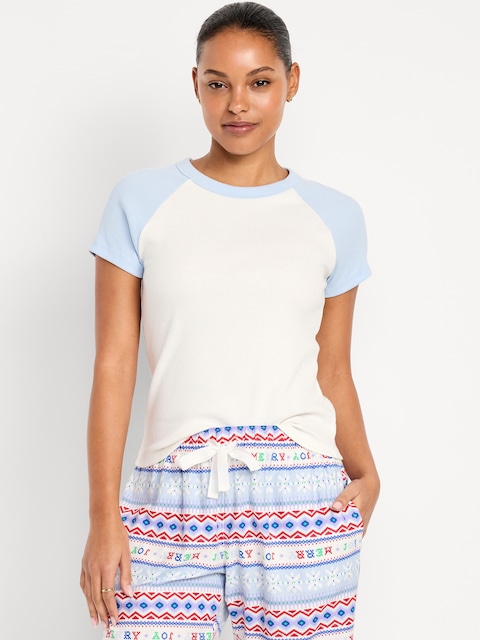 Snug Raglan T-Shirt - Sky Maintenance