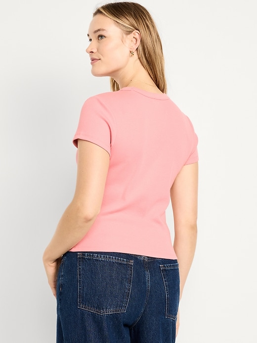 Image number 6 showing, Snug Crop T-Shirt