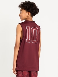Image number 2 showing, Mesh Graphic Basketball Tank Top for Boys