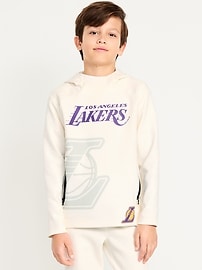 Image number 3 showing, NBA© Los Angeles Lakers© Fleece Pullover Hoodie for Boys