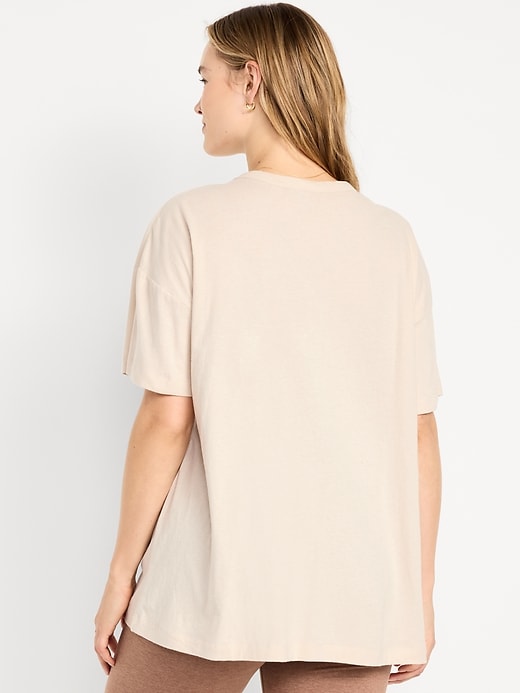 Image number 4 showing, Oversized EveryWear Tunic T-Shirt