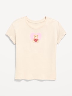 Short-Sleeve Graphic T-Shirt for Girls