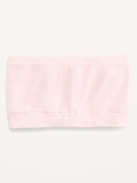 Seamless Ribbed Longline Bandeau