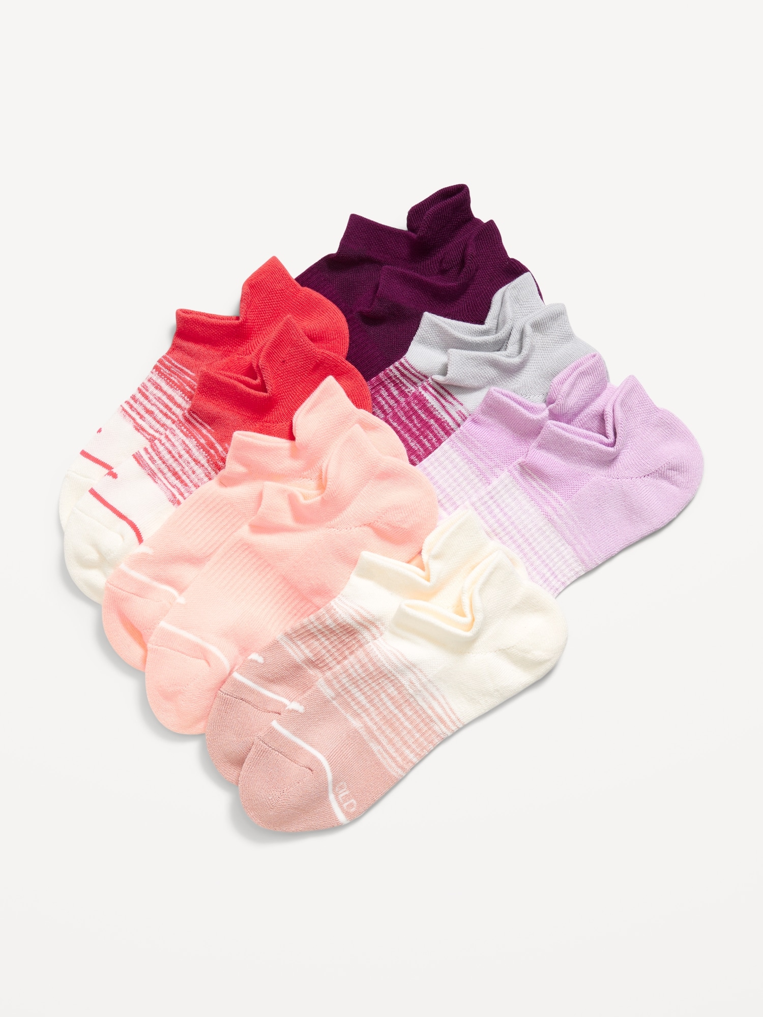 Athletic Ankle Socks 6-Pack