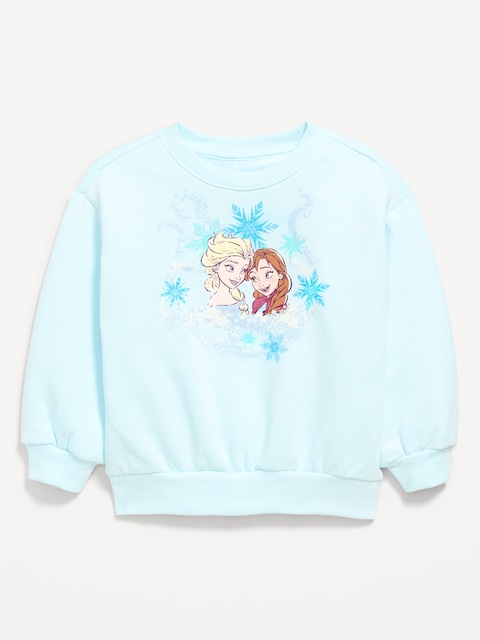 Disney© Frozen Graphic Sweatshirt for Toddler Girls - Elsa Blue