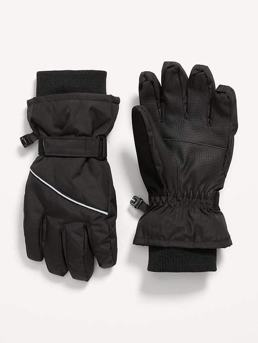 Image number 1 showing, Gender-Neutral Snow Gloves for Kids