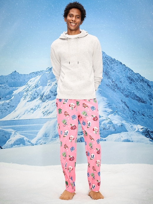 Image number 1 showing, Flannel Pajama Pants for Men