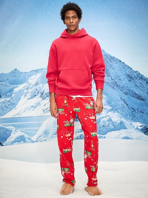 Image number 1 showing, Flannel Pajama Pants for Men