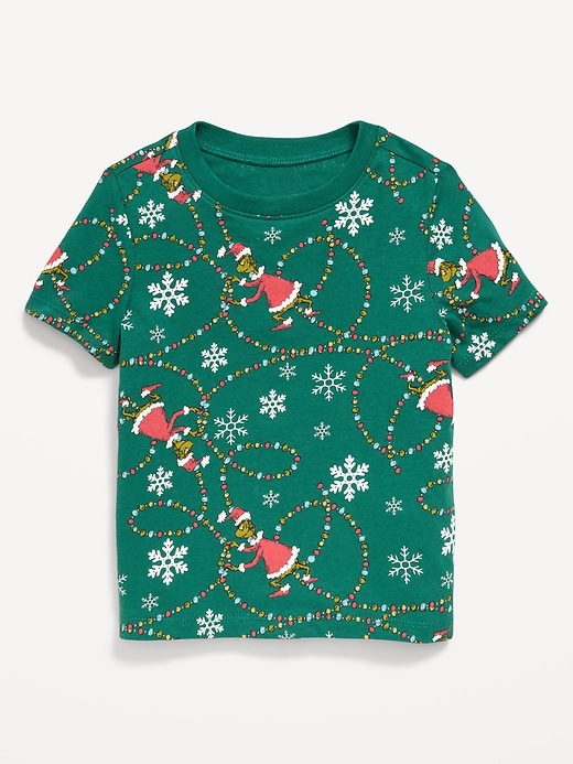 Image number 1 showing, Dr. Seuss™ Grinch Unisex Graphic T-Shirt for Toddler