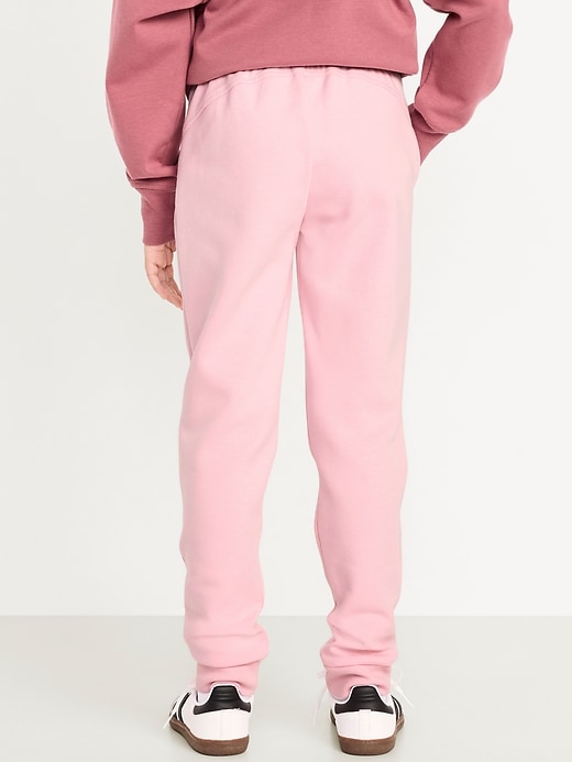 Image number 2 showing, Slim High-Waisted Dynamic Fleece Joggers for Girls
