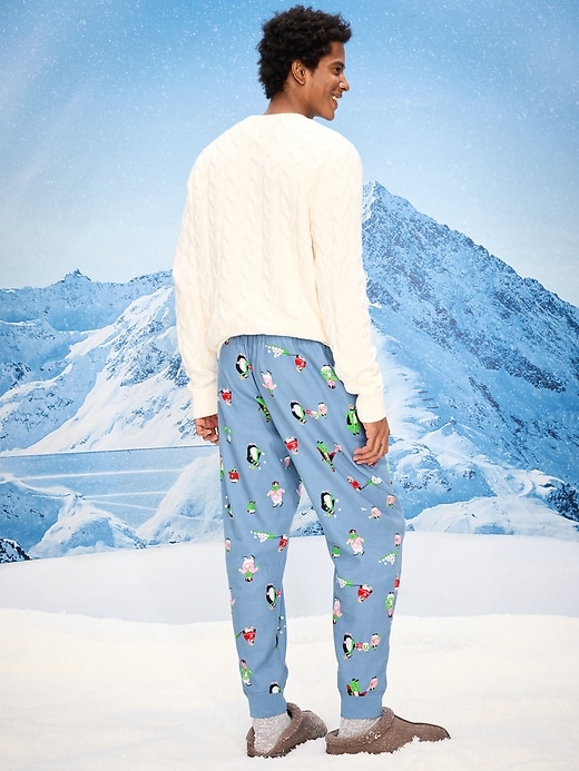 Image number 2 showing, Flannel Pajama Jogger for Men