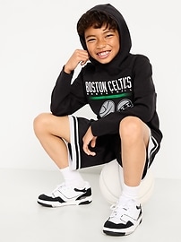 Image number 1 showing, NBA© Boston Celtics© Fleece Pullover Hoodie for Boys