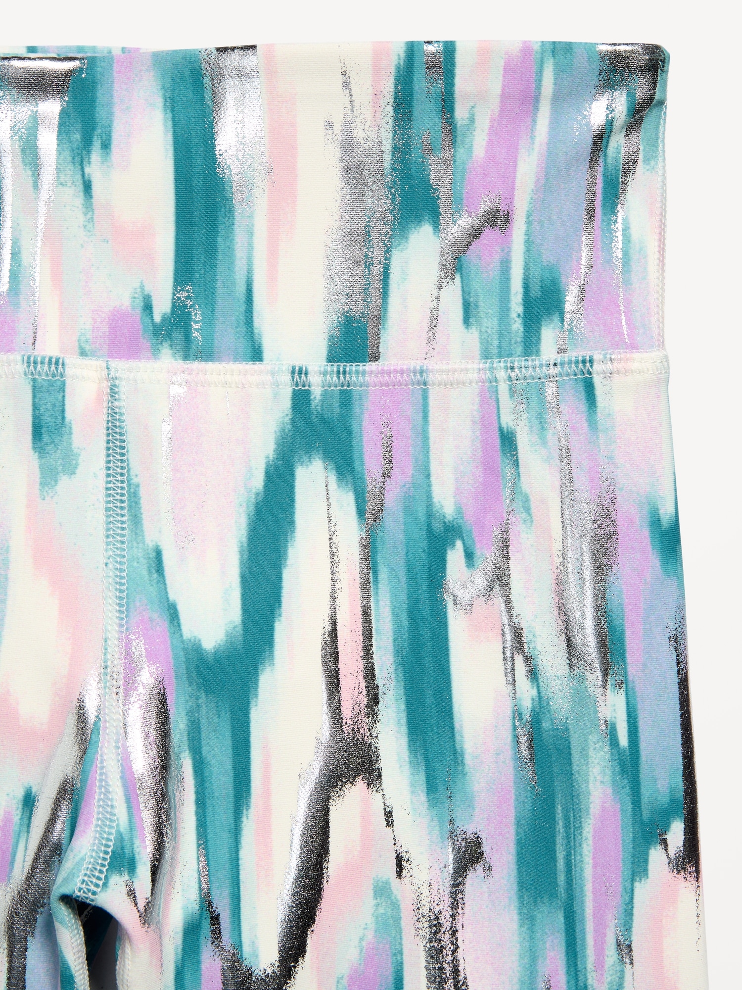 High-Waisted PowerSoft 7/8-Length Leggings for Girls