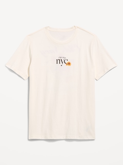 Crew-Neck Logo-Graphic T-Shirt