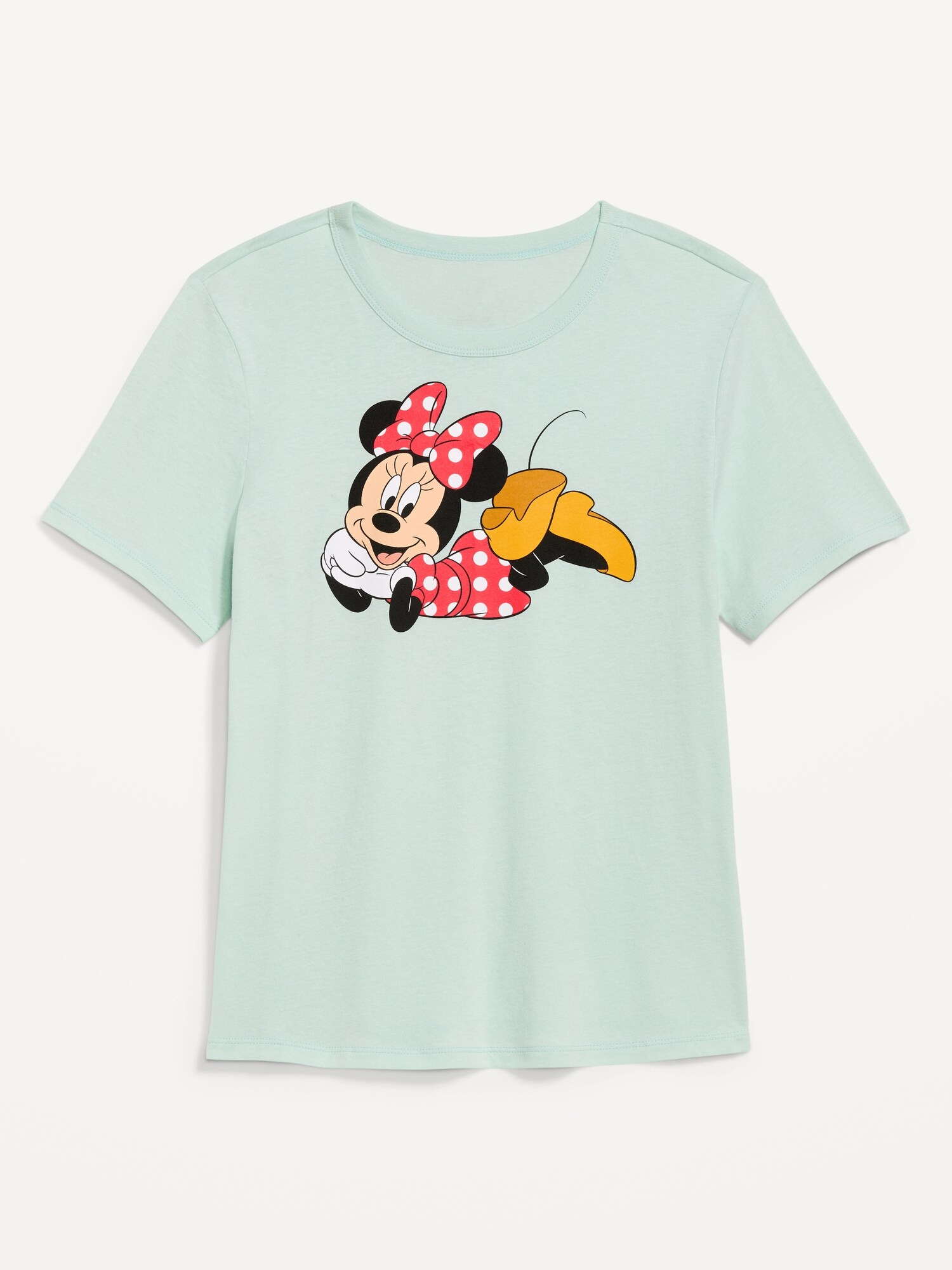 Женская футболка Old Navy x Disney Minnie Mouse Vintage Crew-Neck T-Shirt for Women, цвет: Tillandsia — фото 5