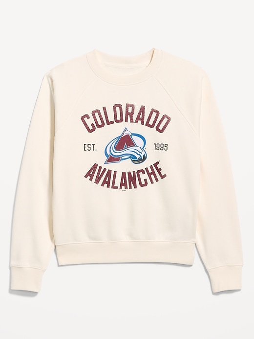 Image number 1 showing, NHL Crew-Neck Sweatshirt for Women