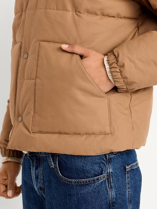 Image number 4 showing, Western Canvas Puffer Jacket