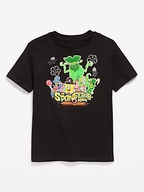Image number 1 showing, SpongeBob SquarePants™ Gender-Neutral Graphic T-Shirt for Kids