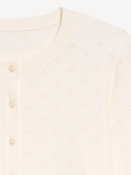 Image number 5 showing, SoSoft Pointelle Cardigan