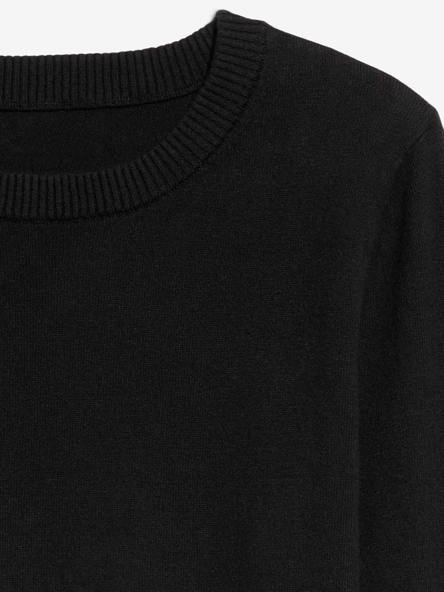 Женский свитер Old Navy SoSoft Lite Crew-Neck, цвет: Чёрный — фото 5