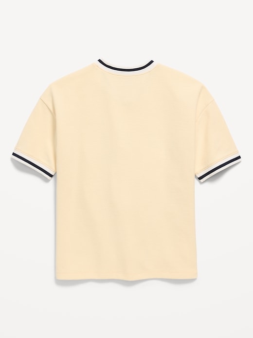 Image number 3 showing, Short-Sleeve Soccer Jersey Sweater for Boys