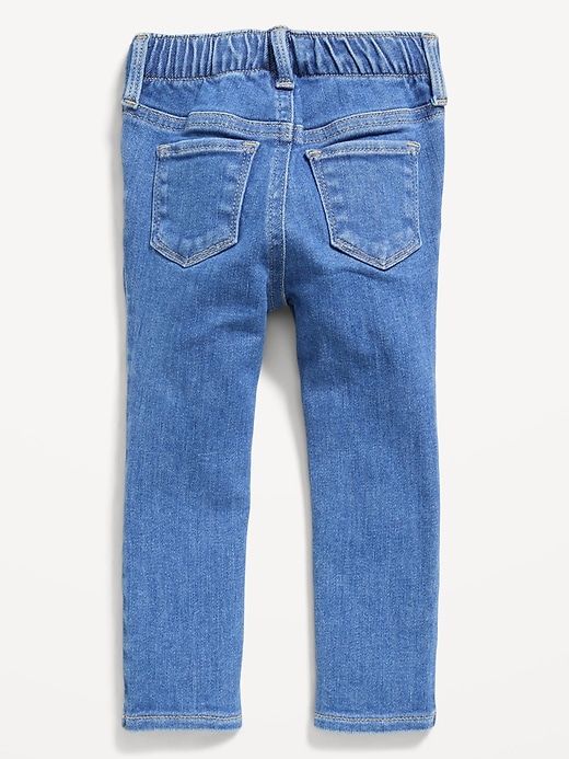 Image number 2 showing, High-Waisted Embroidered Rockstar 360° Stretch Jeggings for Toddler Girls